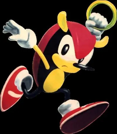 Quel personnage faisant partie des Chaotix n'apparait que deux fois dans l'univers Sonic avant de disparatre dfinitivement ?