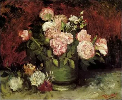 Nature morte avec pivoines