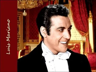 Pour Luis Mariano, l'amour est ''un bouquet de... ''