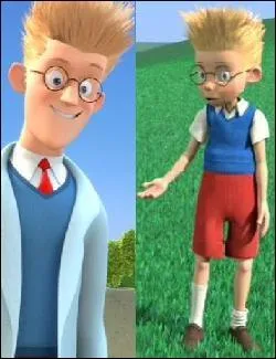 Comment s'appelle le pre dans Bienvenue chez les Robinson ?