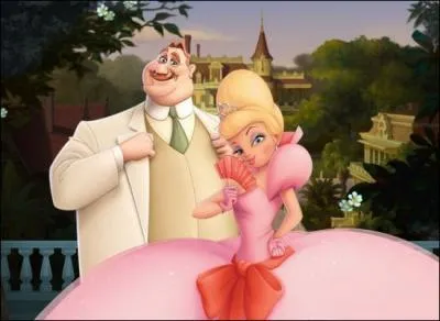 Comment s'appelle cette petite fille gte dans La Princesse et la Grenouille ?