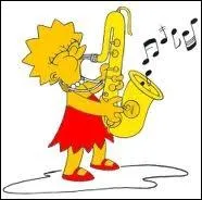 De quel instrument Lisa joue-t-elle ?