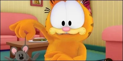 Garfield est un ami des souris.