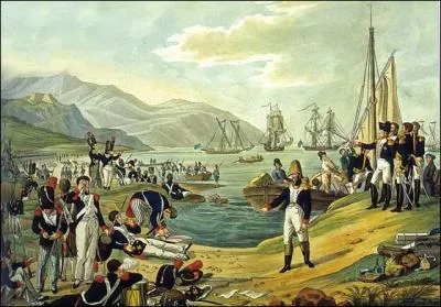 Napolon ne supportant pas cet exil forc dcide de revenir en France et dbarque au Golfe Juan ( 1 er Mars 1815). Napolon reprend le pouvoir pour une priode de