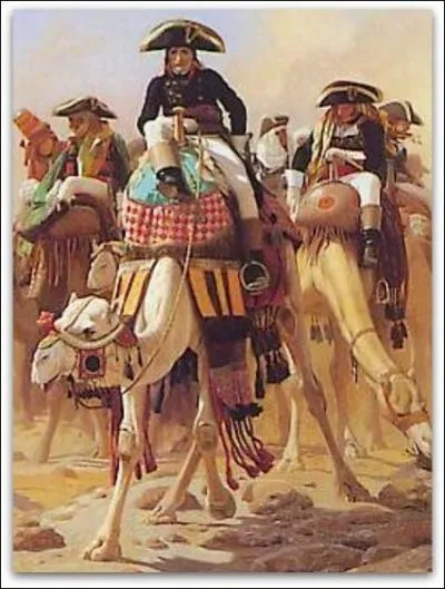 En Avril 1798, il prend la tte de l'arme d'Orient, quelle campagne dcide-t-il de commencer ?