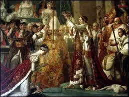 Le 2 Dcembre 1804, Napolon se fait sacrer...