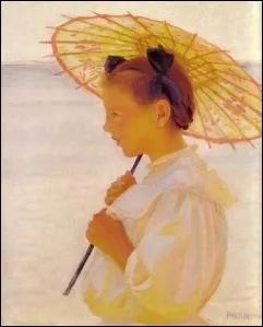 Le parasol chinois, 1908