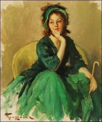 Femme au parasol