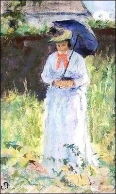 Femme au parasol