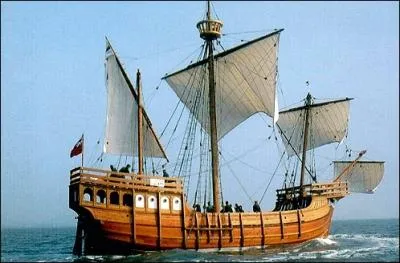 Au temps des Grandes dcouvertes, la caravelle tait le navire pris d  sa haute coque,  son faible tirant d'eau et  sa voilure facilement manuvrable.  quelle nation doit-on ce navire ?