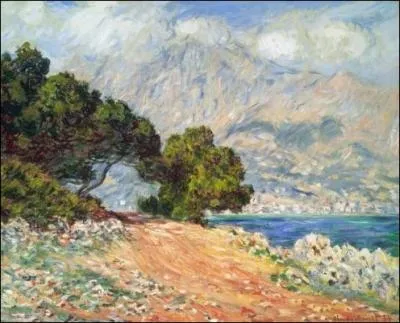  Cap Martin, prs de Menton , 1884 :