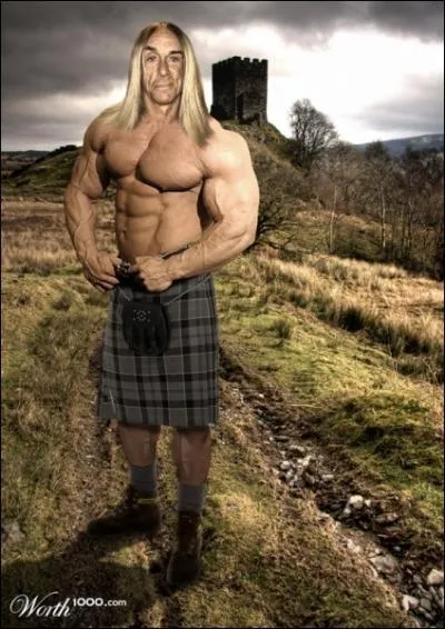 Rockeur lgrement djant.