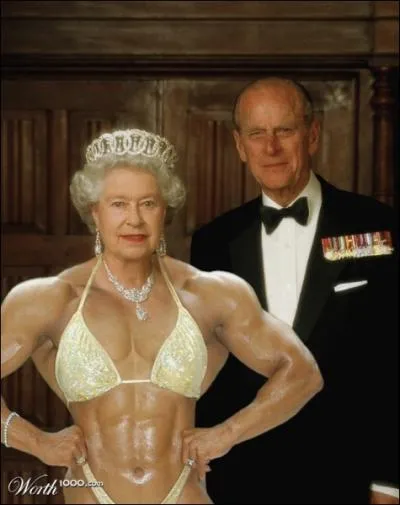 Grande dame d'Angleterre.