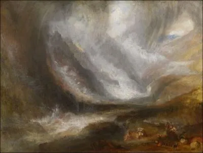 Valle d'Aoste, tempte de neige, avalanche et orage (1836-1837) :