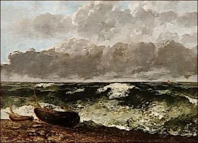 La mer orageuse (1870) :