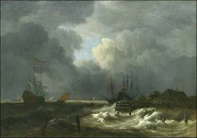 L'Estacade dit aussi Une Tempte (dbut des annes 1670) :