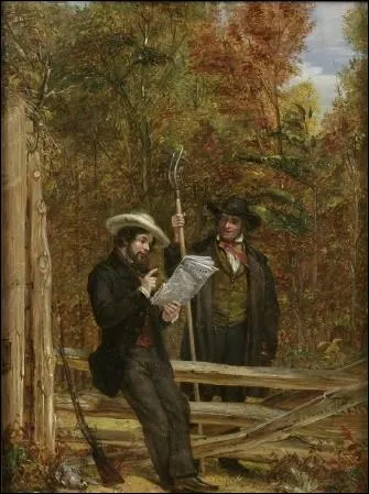 Lecture du Herald  la campagne (1853)