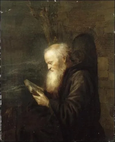 Ermite en train de lire (1635-1640)