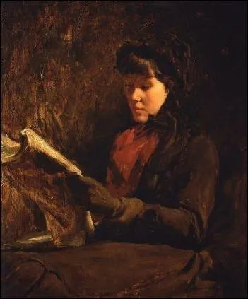 Fille lisant (1877)