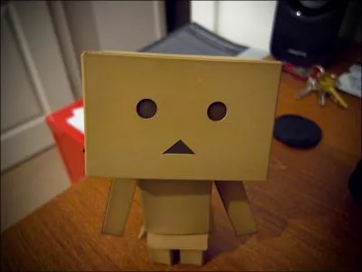 Quel objet se trouve derrire lui ?