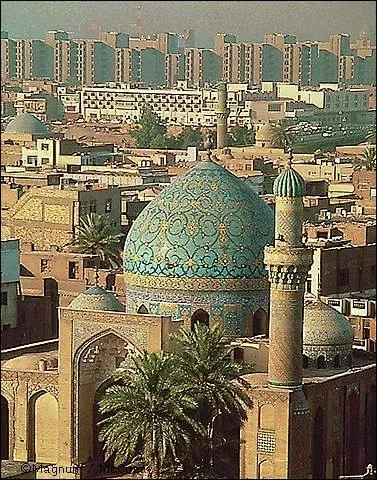 Capitale irakienne.