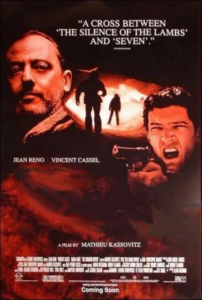Le mme jour,  trois cents kilomtres de distance, deux flics se voient confier deux affaires singulires... . Film franais de Mathieu Kassovitz de 2000, avec Jean Reno et Vincent Cassel :