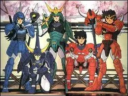 Les samouras de l'ternel :  Ils sont 5, pour dfendre la Terre, ils n'ont pour cela que...