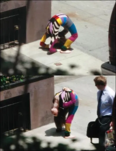 Vous pouvez le faire vous ? Et bien elle, elle peut !