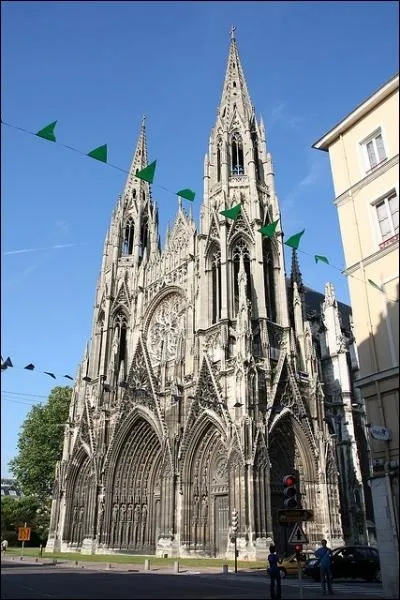 Qui est l'architecte de l'glise abbatiale du monastre bndictin Saint-Ouen de Rouen ?