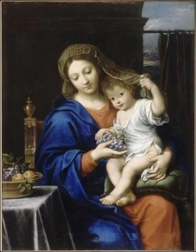 La Vierge  la grappe