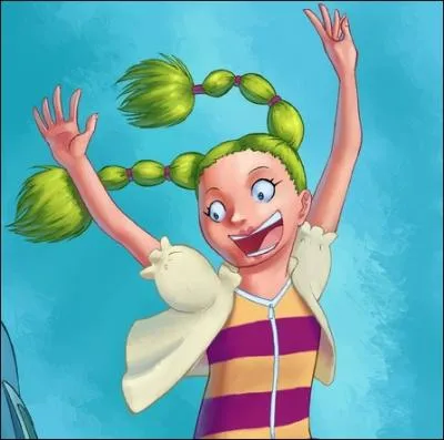 Je suis une petite fille et aide ma grande-mre  la gare Shift, je suis...