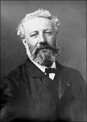 Complétez : Jules Verne à écrit l'œuvre... qui appartient au genre ...