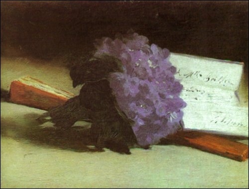 Bouquet de violettes, 1872