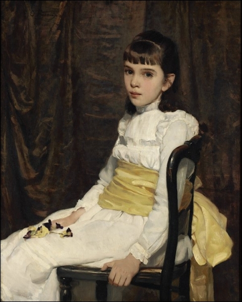 Une petite fille (Fanny Travis Cochran), 1887