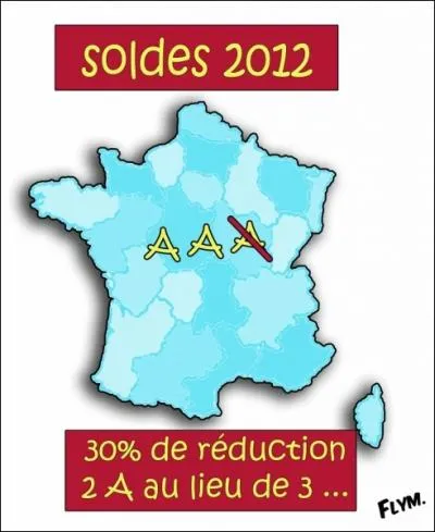 Comment s'appelle l'agence de notation qui vient de retirer un A  la France ?