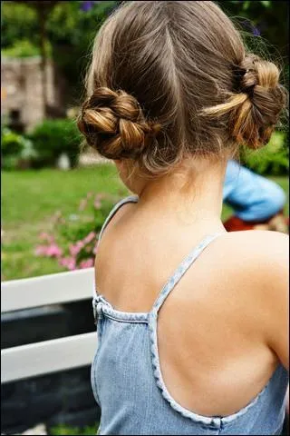 Le chignon rassemble les cheveux dans une coiffure de forme gnralement arrondie. Comment appelle-t-on les deux petits chignons forms de deux couettes roules de chaque ct de la tte ?