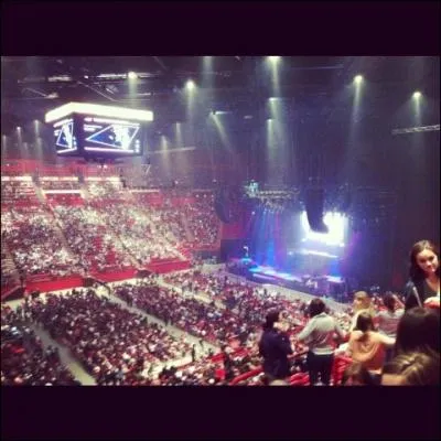 Quand Justin est-il venu en France pour le My World Tour ?