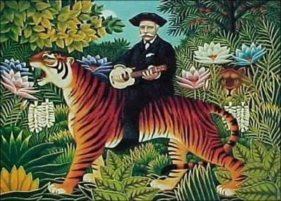 Le douanier Rousseau tait un peintre reprsentatif de l'art...