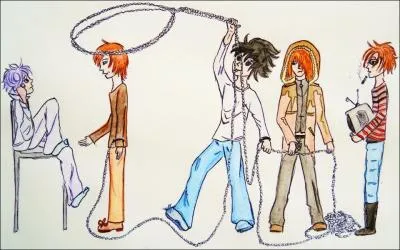Dans le manga, à quoi sert la chaîne ?