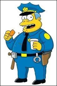 C'est le policier de Springfield en question; comment s'appelle-t-il exactement ?