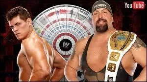 Quel est le vainqueur entre Big Show et Cody Rhodes dans un Tables match pour le Intercontinental championship ?