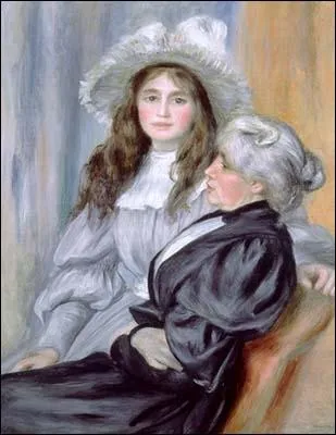 Berthe Morisot et sa fille, Julie Manet, 1894