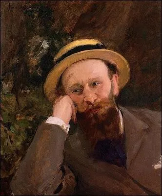 Portrait d'Edouard Manet, 1880