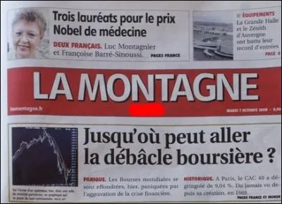 On peut lire ce journal  ...