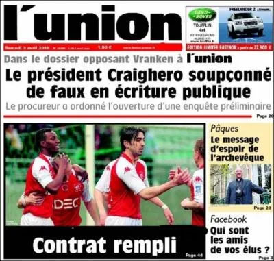 On peut lire ce journal  ...