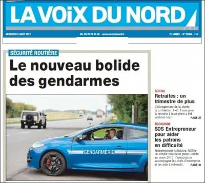 On peut lire ce journal  ...