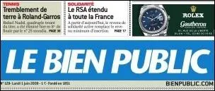 On peut lire ce journal  ...
