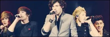 Avec qui les 1D ont-ils chant ' She's The One ' ?
