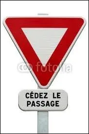 Que veut dire ce panneau ?