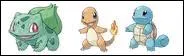 Lorsque l'on dbute une aventure Pokmon, nous avons le choix entre ces 3 Pokmon. Ils portent un nom particulier, pour les dsigner sous un autre nom commun ! Mais lequel ?